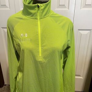 Under Armour HeatGear Womens Large Half ZIP Pullover